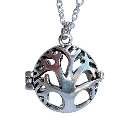 YOur perSOnal STYlish Essential oil diffuser necklace Steampunk AnTIque tree