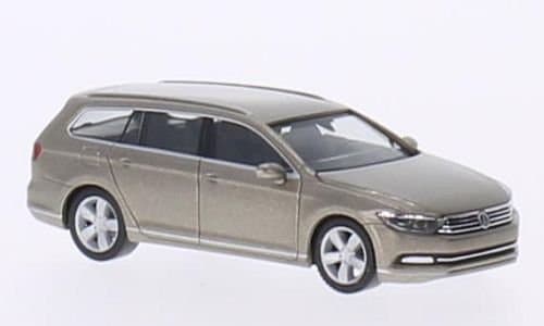VW Passat (B8) Variant, metallic-beige, 2014, Model Car, Ready-made, Herpa 1:87
