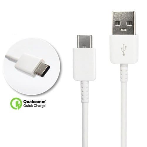 Authentic ZTE nubia Z11 Max USB to Type-C Charging and Transfer Cable. (White / 3.3Ft)