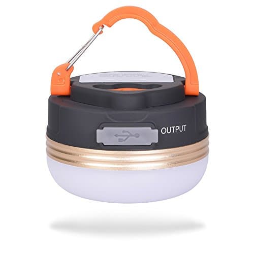 Camping light Security light lantern Portable LED Camping Lantern with USB Output With Rechargable 1800mAh Lithium Battery ，300 Lumens, Waterproof, 3W, 3 Modes