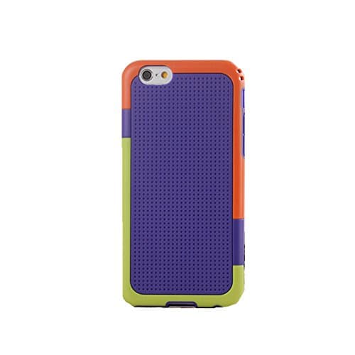 iPhone 6s Case, Jingleer iPhone 6 Case Hybrid Impact 3 Color TPU +PCShockproof Rugged Case with lanyard hole[Extra Front Raised Lip] Back Strips Anti-slip [Protective Buffer] Dual Protection Cover