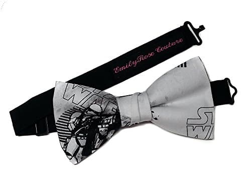 Star War-Super Heroes-Sci Fi Bow Ties (Group 2 of 2) (Large (12 years old to adult), Star Wars Clone Unit)