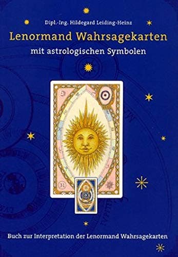 Lenormand Wahrsagekarten Buch.