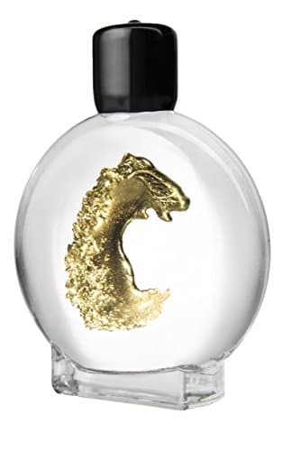 Colorful Ferrofluid in a Bottle (Gold)