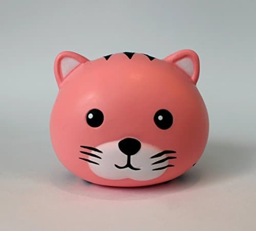 Tiger Head Bun Squishy by OriKER (PINK)