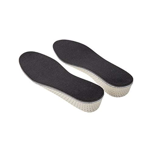 Breathable Memory Foam Height Increase Insole Invisible Increased Heel Lifting Inserts Shoe Lifts Shoe Pads Elevator Insoles for Men Women (1 inch / 2.5CM)