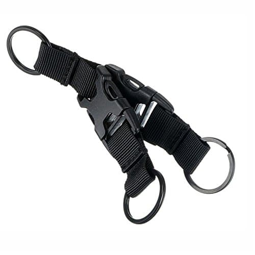 -Nylon Tactical Gear Clip Web Standard Key Ring Holder Tactical Key Chain Quick Release Key ring a Perfect Key-Holder for a Family Member