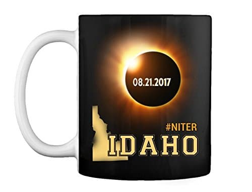 Stateheart - Niter Idaho Eclipse 2017 - Ceramic Coffee/Tea Mug 11 oz