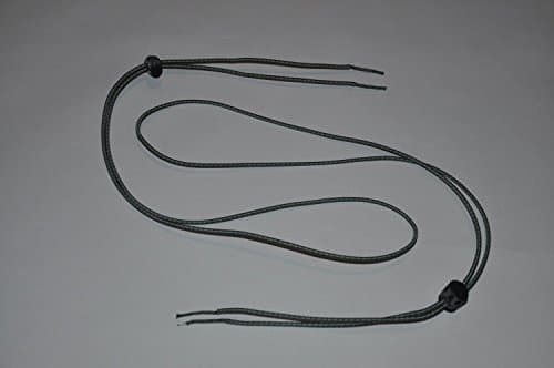 Sporti Bungee Strap Elastic Cord Goggle Strap (Grey)