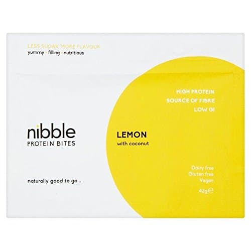 Nibble Protein Bites Lemon With Coconut 42g