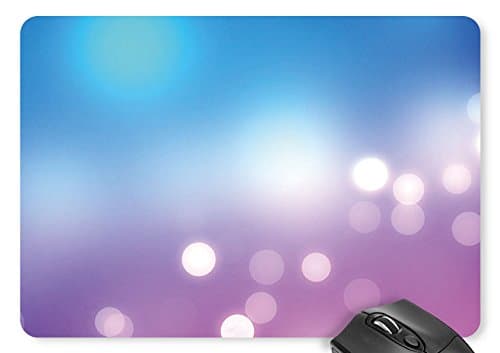 Mouse Mat Rays, Gradient Purple Blue Background Mouse Pad