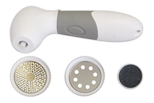 Pedicure Callus Remover File - Battery Powered Kit for Pedicures - Remove Calluses and Rough Spots on Feet - Perfect Pedicure In Seconds
