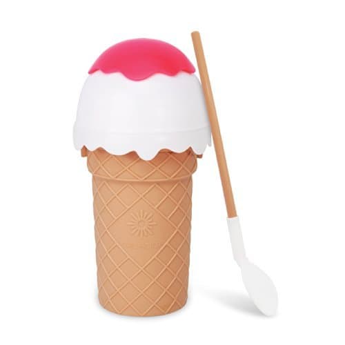 Chill Factor Ice Cream Maker-Vanilla Pink by The Chill Factory