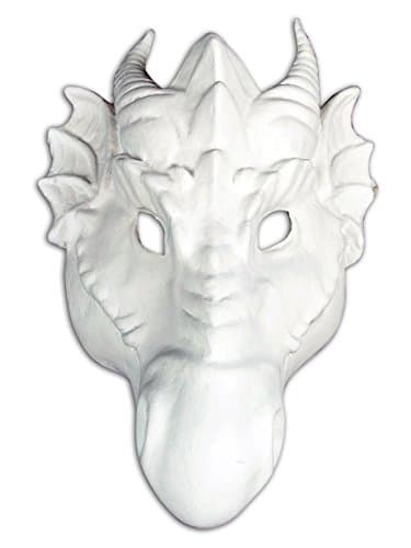 Do It Yourself DIY Venetian Mask (Blank) (Draco)