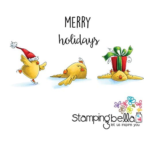 Stamping Bella Rubber Stamp - CC Skating Chicks