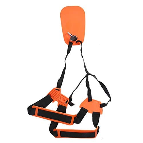 Trimmer Shoulder Strap, Garden Pruner Harness Strap Double Shoulder Padded Strap Lawn Mower Trimmer Brush Saw Accessory