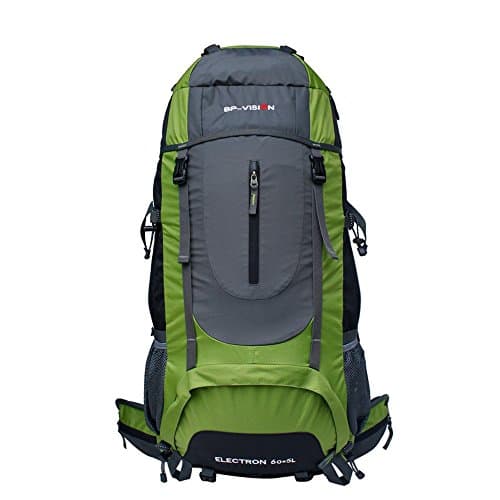 Idea Life Durable Waterproof Hiking Backpack 60l Backpack (Green)
