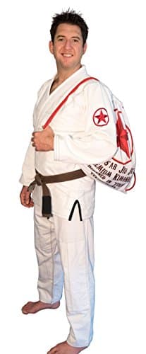 #1 BUNDLE in BJJ Jiu Jitsu Gi's Includes Free Belt + Free Carrying Bag + Free Submission and Position Videos + 30 Day Comfort Guarantee. IBJJF Approved - Lone Star Premium Uniform (A4)