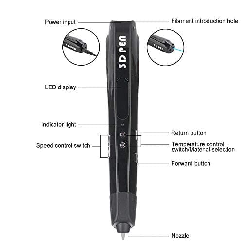 LYXEY 3d low temperature printing pen, children's diy creative educational toys, 4-12 year old children's graffiti, boys and girls, children's painting stationery drawing board, painting tools