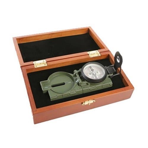 Cammenga 27GB Phosphorescent Lensatic Compass44; Gift Box