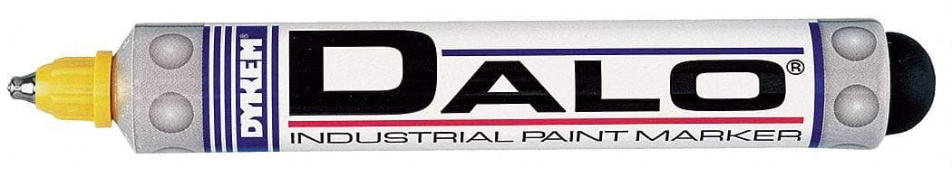 Ind Paint Marker, DALO(R), Yellow, Broad