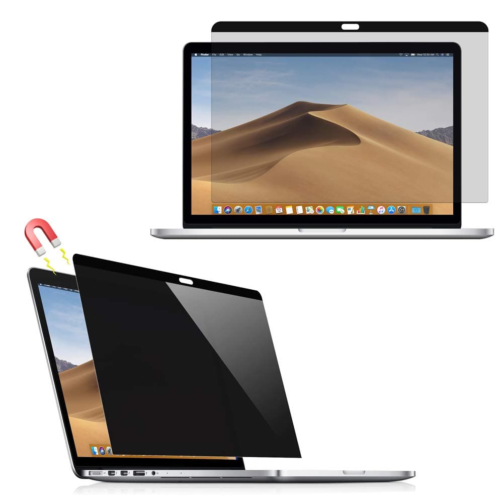 VIYOYA Magnetic Privacy Screen Protector, Easy On/Off Ultra Slim Anti-Glare & Blocks 97% UV, Anti-spy Screen Protector Film Filter Compatible MacBook Air 13 inch - Not fit MacBook Pro