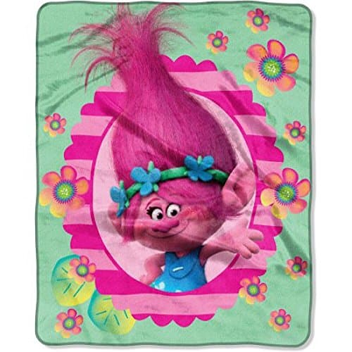 Dreamworks Trolls Poppy Silk Touch Throw Blanket
