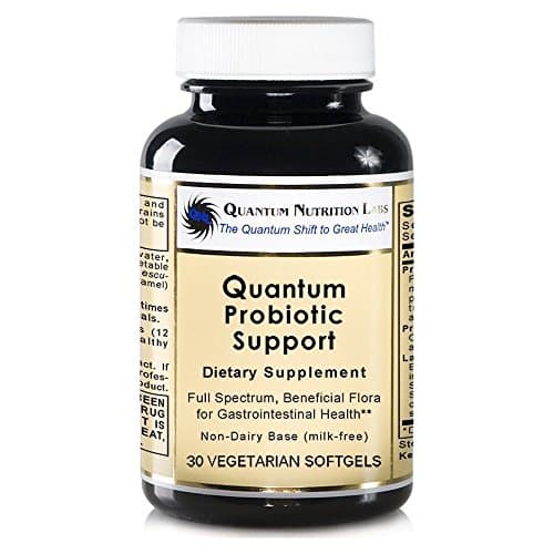 Quantum Probiotic Support, 60 softgels 2 Bottles - Premier Labs Probiotics Full Spectrum, Beneficial Flora for Gastrointestinal Health - Non-Dairy Base (Milk-Free)