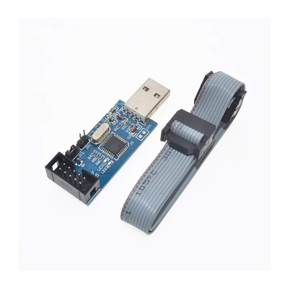 HUIMAI USBasp ISP 3.3V / 5V AVR Programmer USB ATMEGA8 ATMEGA128 New Wire Support Win7 64Bit LCD PCB Watch peltier nodemcu