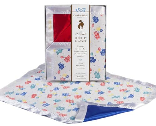 Comfort SilkieThe Celebration Collection Security Blanket Primary (Blue)