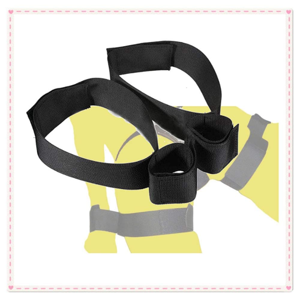 Thigh Lifter Strap, Leg Lifting Loop with Buckle & Wrist Strap for Movement & Leg