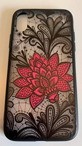 Gothic Pink Rose (Full Design) Slim Case for iPhone 7/8, iPhone 7/8 Plus, iPhone Xs, iPhone Xs Max (iPhone 6/7/8+)