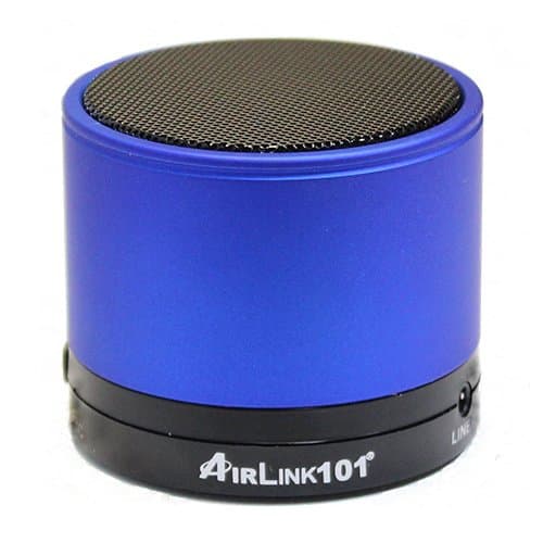 AirLink101 Portable Bluetooth Speaker - Blue (AMS-1000B)