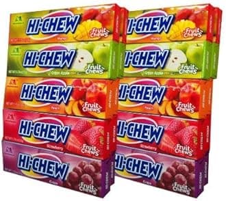 Morinaga Hi-chew Fruit Chews Assorted Fruit Flavors (Pack of 20)