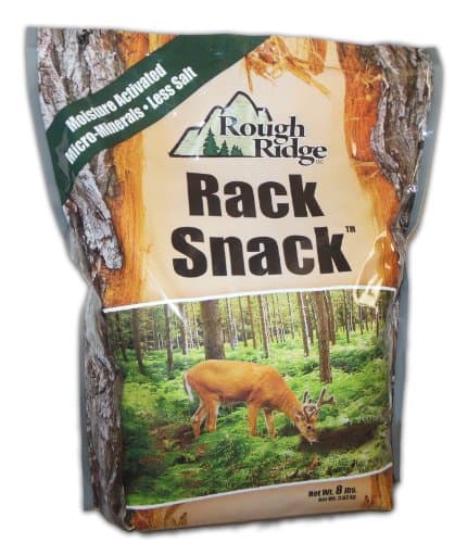 Rack Snack Deer Attractant Bait Salt Lick 8 Pound