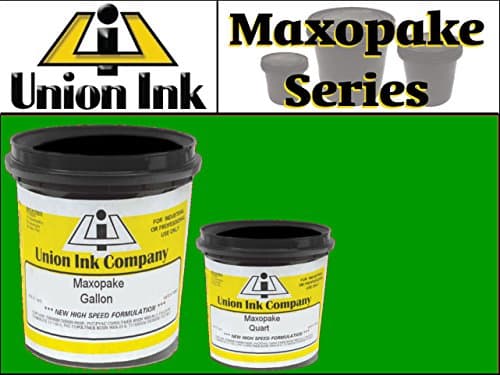 Union Maxopake - Plastisol Screen Printing Ink - Bright Green (Quart)