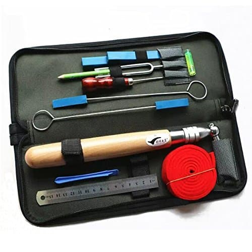 Piano Tuning Kit Piano Tuning Maintenance Tool with Case,Set of 13PCS