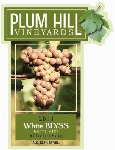 2014 Plum Hill Vineyards White Blyss 750 mL
