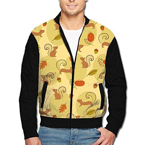 SCOOLY Squirrel With Pine Nut Youth Long Sleeve Full Zip Jacket Large