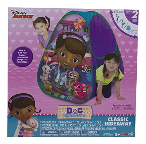 Disney Junior Doc McStuffins Hideaway Hide N Seek Play Tent