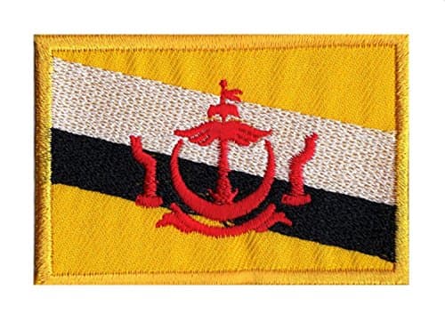 NagaPatches Brunei Flag (Sultanat) Patch