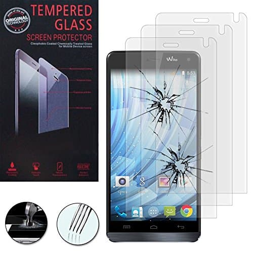 Vcomp® High Quality Hardened tempered glass screen protector for Wiko Getaway