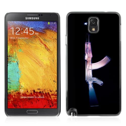 iKiki-Tech Hard Case Cover for Samsung Galaxy Note 3 - AK47 Kalashnikov X-Ray