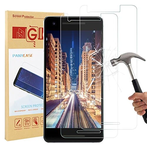 Google Pixel 2 Screen Protector,Heavesky Google Piexl 2 Tempered Glass,[Case Friendly] [Easy Application] Anti-Bubble Tempered Glass Screen Protector for Google Pixel 2