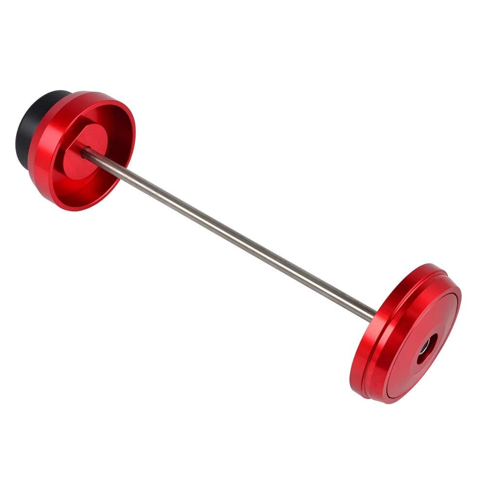 FT ELECTRIC- Rear Fork Protector Axle Slider Fairing Guard For Ducat Diavel Xdiavel Monster 1200 Multistrada 1260 1199 1299 Panigale (Red)