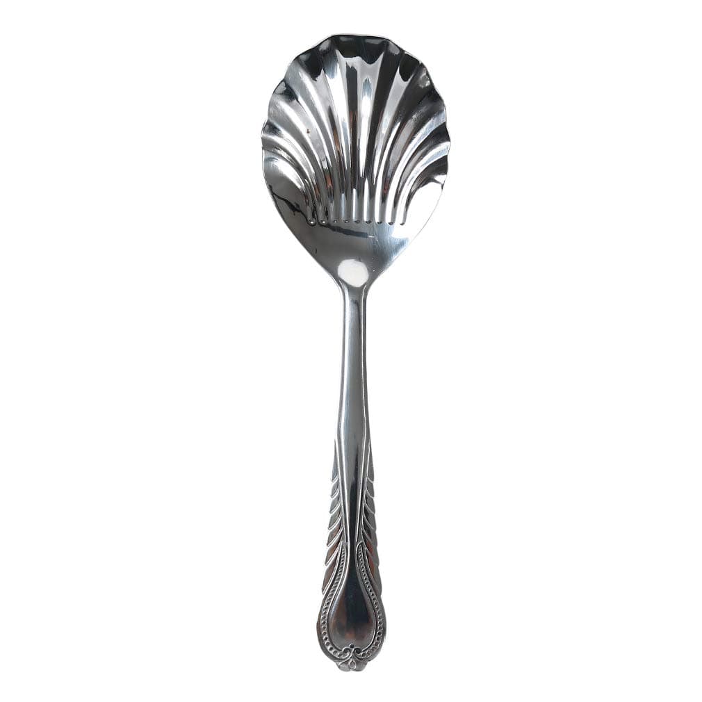 Weiy Shell Shaped Spoon Stainless Steel Dinner Table Mixing Spoon Dessert Coffee Sugar Spoon for Ice-cream Milkshake Coffee