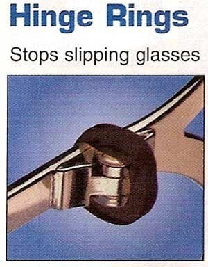 Eyeglass Hinge Ring Tightners Frame Grips 5 Pair by Grand Rise