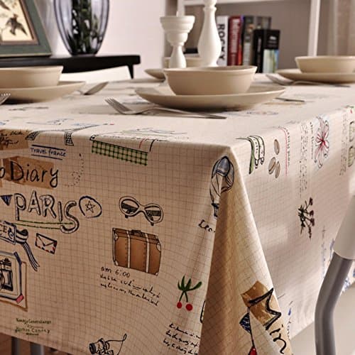 English-language newspaper/ table/ table cloth/ table/ coffee table cover towel-E 140x160cm(55x63inch)