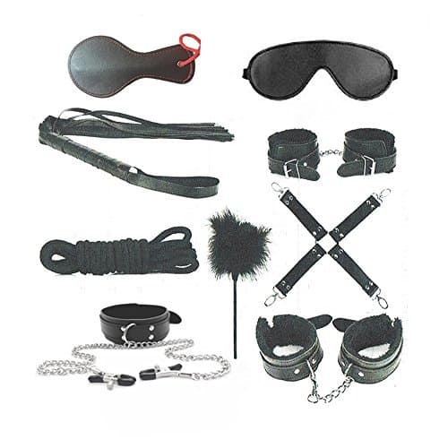 10 pcs coplay restraint kit - arm leg adjustable buckle - add duct tape bonus