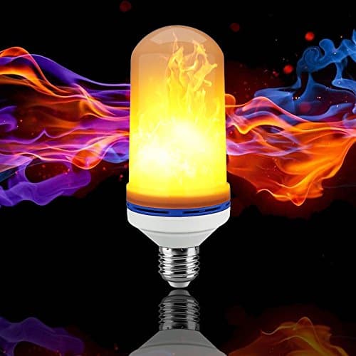 LED Flame Bulb Dynamic Fire Effect Light E27/E26 Candles for Holiday Hotel/ Bars/ Home Festival Decoration / Restaurants